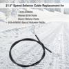 Quality 21.5 Inch Control Cable Replacement For Speed Selection In Garden Tools Constructed Plastic And Stainless Steel