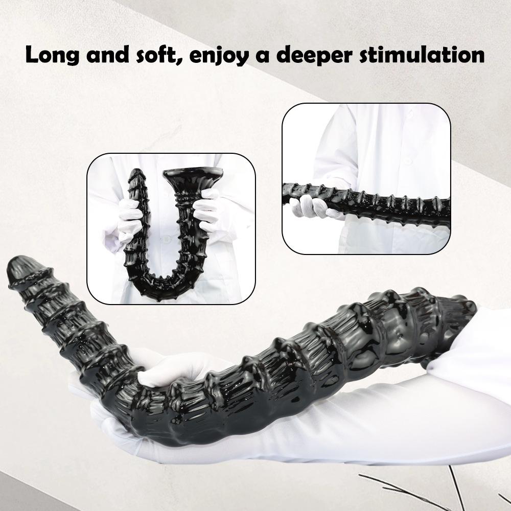 Long Soft Dildo Anal Plug Anus Expansion Big Butt Plug Prostate Massager for Women Sex Toy Stimulate Anus Discreet Pleasure Item