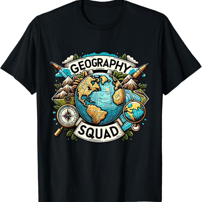 

Geography Squad _ T Shirt for Geographer 5XL різнокольоровий