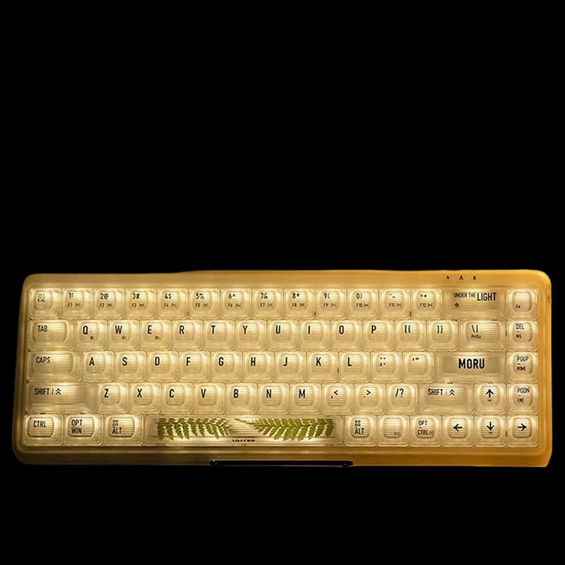 Lofree 1% Transparent Dual-Mode Wireless Mechanical Keyboard