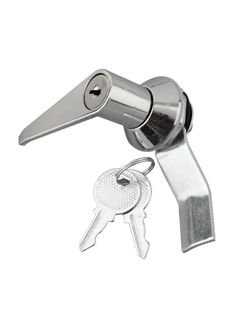 

2 Keys Handle Lock Aluminium Alloy Handle Lock 23*22*2-R2.5 Mm Hole Opening Size Secure Fit Versatile Application China Mainland