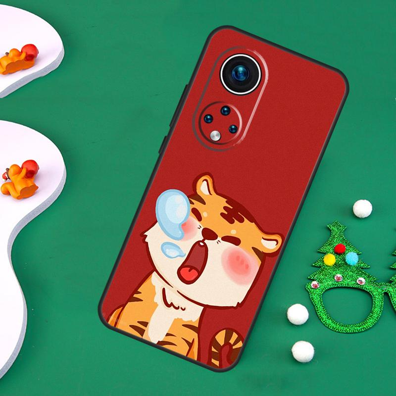 Funny Cartoon Tiger Case For Honor Magic 7 Pro 6 5 50 70 90 200 Lite X9b X9a X8a X8b X7a X6a X8 X9 X9c Cover