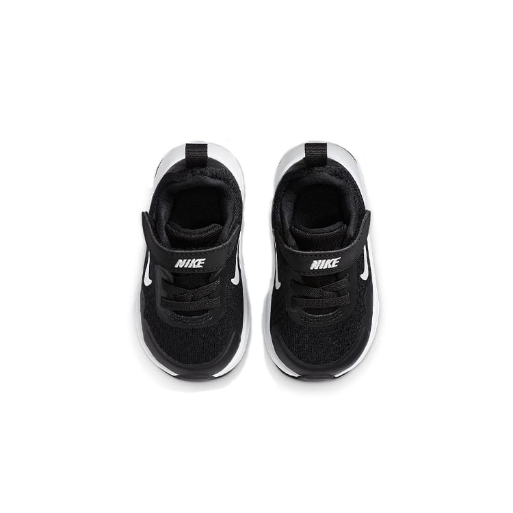 Nike Wearallday Low Top Skateboard Shoes Black White Infant And Toddler CJ3818-002