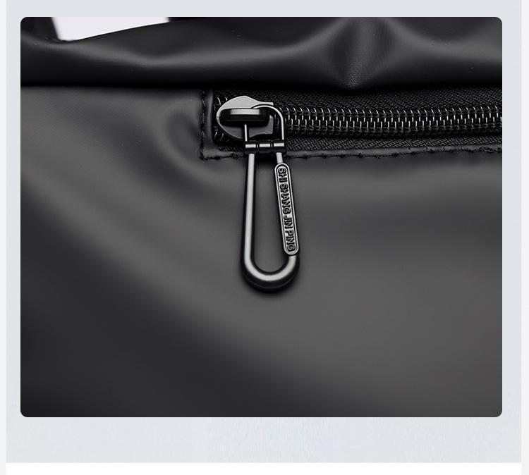 Men's Waterproof Korean Style Crossbody Bag - Trendy, Casual, Versatile, and Multifunctional for Business Trips.