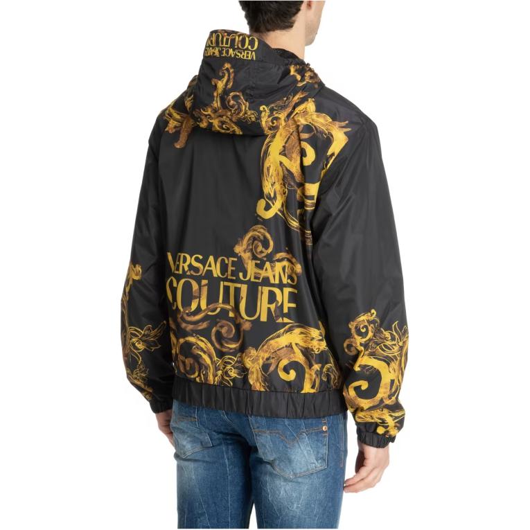 Versace Jeans Couture Graphic Printed Zipped Jacket 76GAS406-CQS86-G89