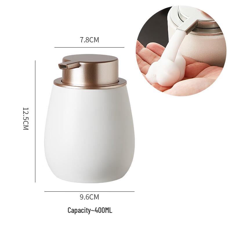 

Ceramic Foaming Soap Dispenser