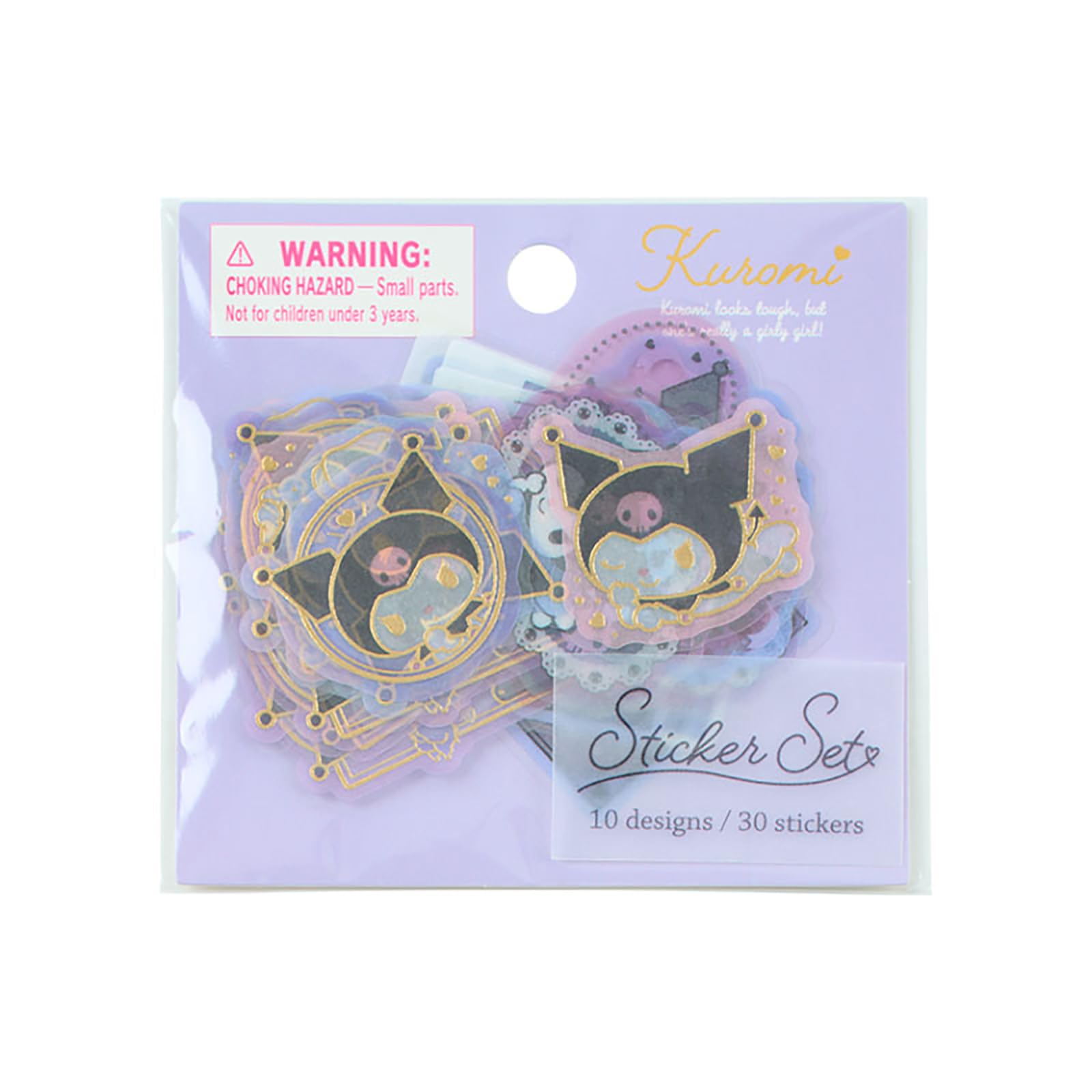 Набор наклеек Sanrio Kuromi 437590