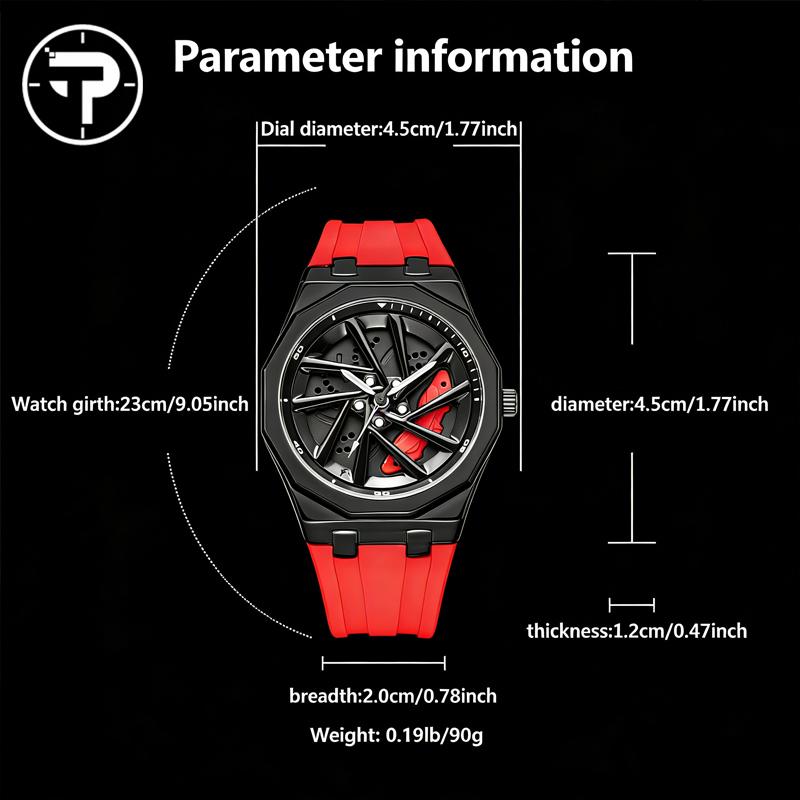 New Casual Man Wrist Watch Fashion Sports 5ATM Waterproof Men's Quartz Watches Silicone Band Male Clock Relogio Masculino