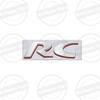 Metal 3D For RC CC Letter Logo u333 206 205 301 308 306 307 508 2008 4008 5008 RCZ Car Rear Trunk Body Sticker Accessories 333u