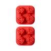 Multifunctional Silicones Molds for Ice Cubes with Tulips Flower Pattern for Home Parties and DIY Projects