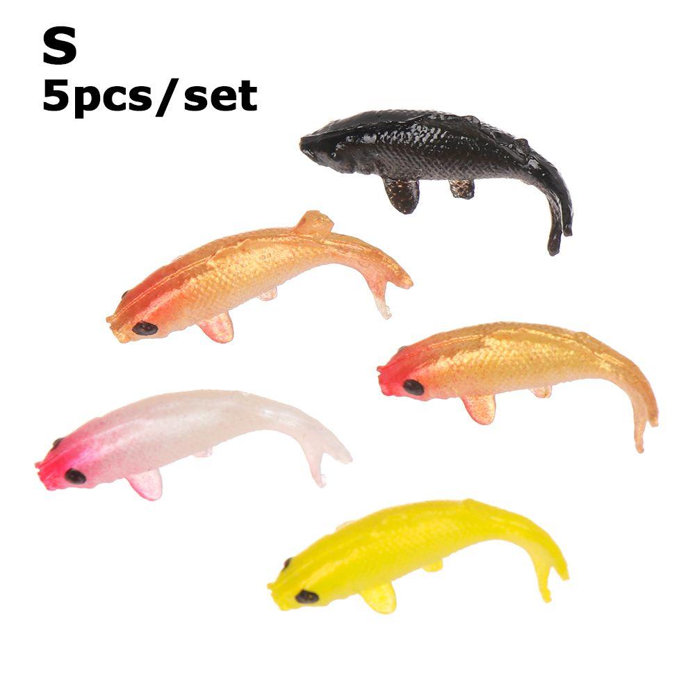 Doll Accessories Round Square Tank Pretend Play Mini Koi Fishing Rod Fishing Net Miniature Goldfish