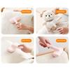ODM OEM Pet Plastic Brush Comb Stainless Steel Pins Grooming Slicker Brush Pet Brush