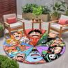 Cute Monkey D. Luffy from the Japanese manga ONE PIECE carpet is soft, home, bedroom, door mat decoration, and non slip carpet E16