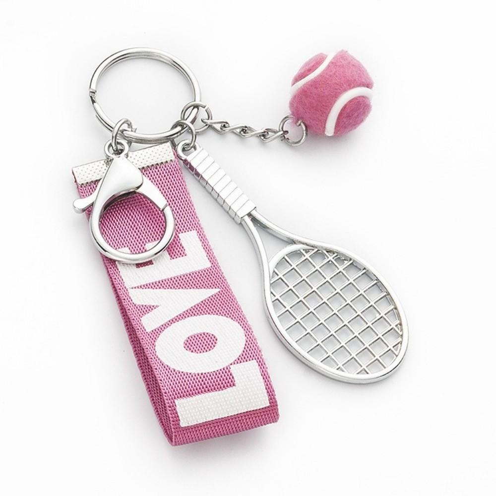 Mini Sport Keychain Tennis Ball Pendant Car Keyrings  Sports Enthusiast Choice