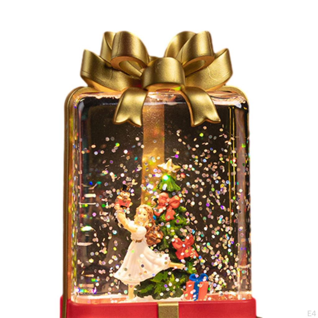 Vánoční dekorace LED noční světla Řemesla větrná lampa Micro Krajina Ornament