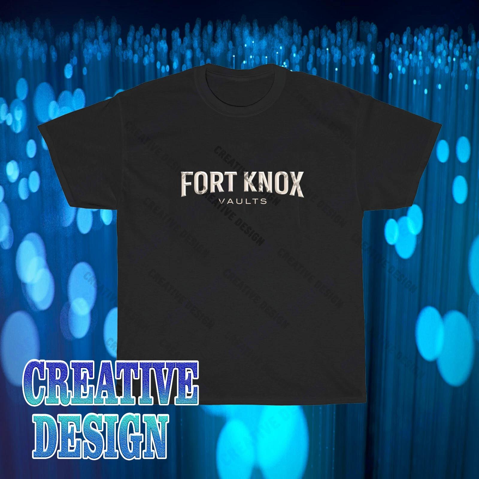 

Brand New Fort Knox Logo T-Shirt Funny Size S to 5XL S