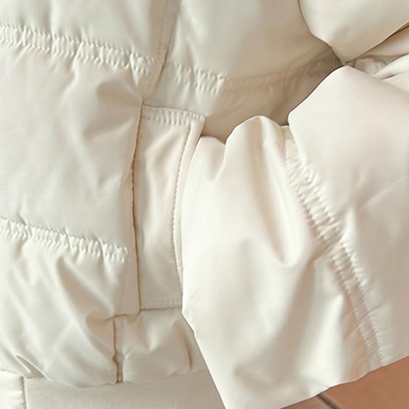 Mode Winter Damen Mäntel Kunstfellkragen Warme Parkas Dicke Lockere Damenjacken