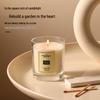 Aroma Candle: Luxurious Soy Wax Gift for Birthdays & Weddings, Long-Lasting Indoor Fragrance, Customizable.