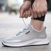 Men Sneakers Breathable Casual Shoes Fashion Outdoor Running Shoe Mesh Flying Weaving Men Shoes Non-Slip Lightweight Tennis Shoe