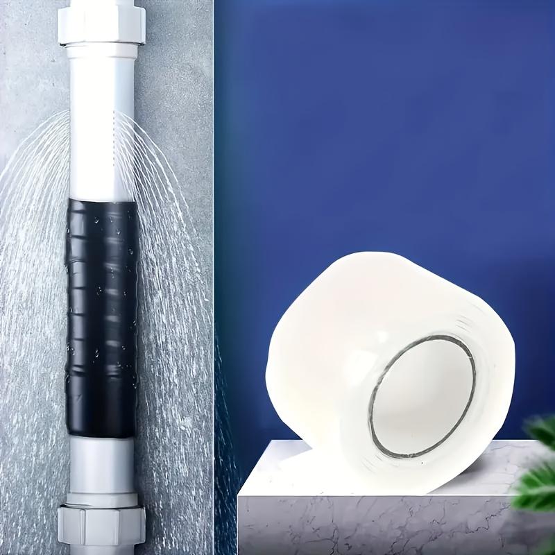 1pc Self-Fusing Silicone Tape - Instant Leak Repair for Kitchen & Plumbing, Waterproof Sealant for PVC/Glass/Metal/Stone Surfaces, High-Temp Resistant