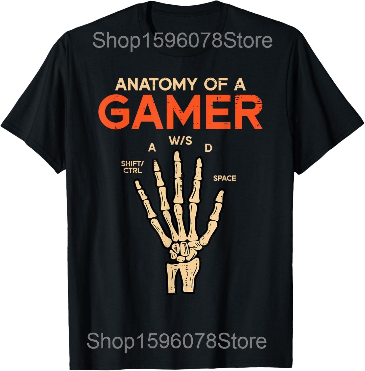 Игровой Упражнение Мысль Дополнительные Жизни Смешные Игровые Футболки Хлопок Юмор Уличная Одежда Футболка Короткий Рукав Игровой Контроллер S