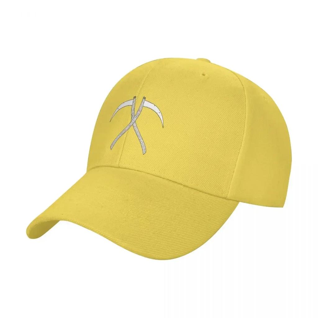 Crossed Scythes Baseball Cap Hat Baseball Cap Wild Ball Hat Snapback Cap Beach Hat Womens Beach Outlet Unisexs