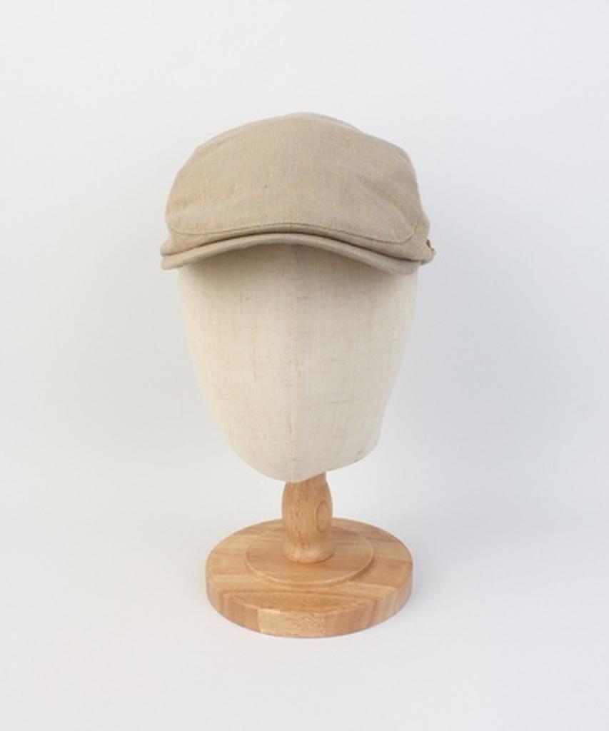 Yunibeosyeolkemiseuteuli Linen Gd Logo Beige Hunting Cap