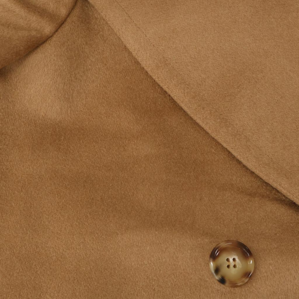 BURBERRY 8040947 Brown 100% cashmere coat coat 4 BrownUsed