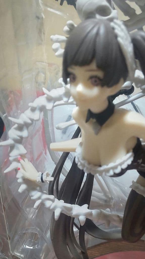 [USED] Skeleton-decorated female figurine, WISTERIA Night Witch Lilith