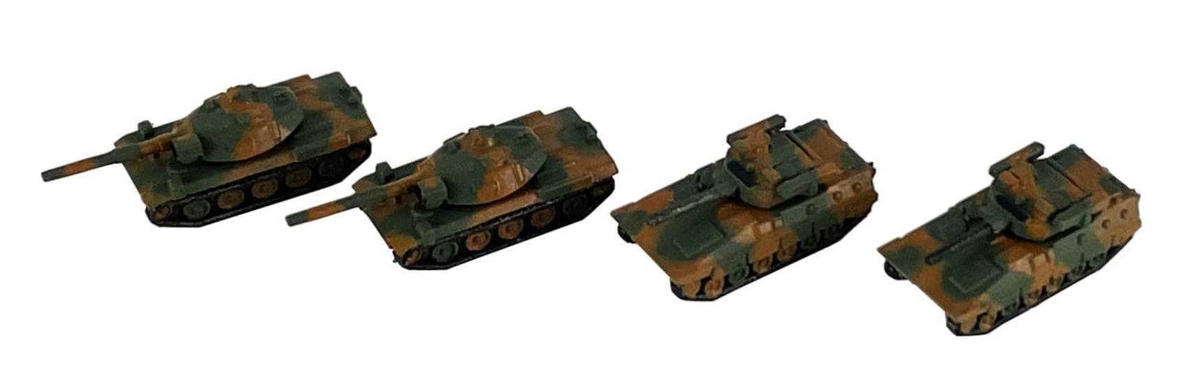 

Pit Road MI Series Ground Force Vehicle Set 3 Plastic Model MI04 1/700 Self-Defense