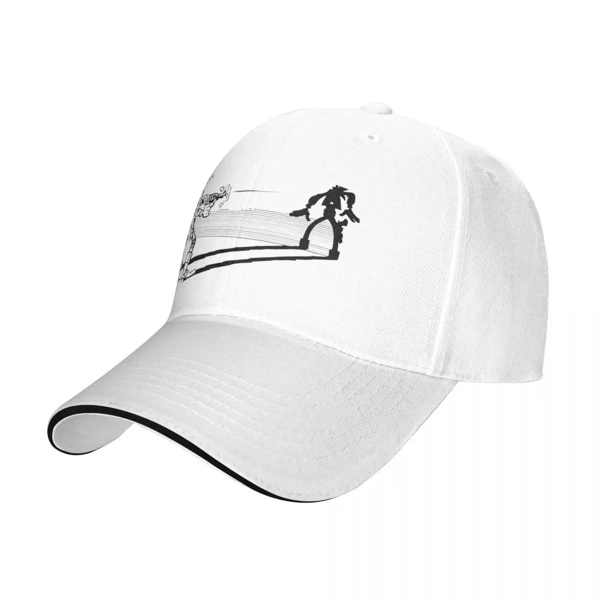 

Lucky Luke Faster Than His Shadow Baseball Cap Casual Daltons Anime Sandwich Cap Men Women Adjustable Hats Cap Activities Adjustable
