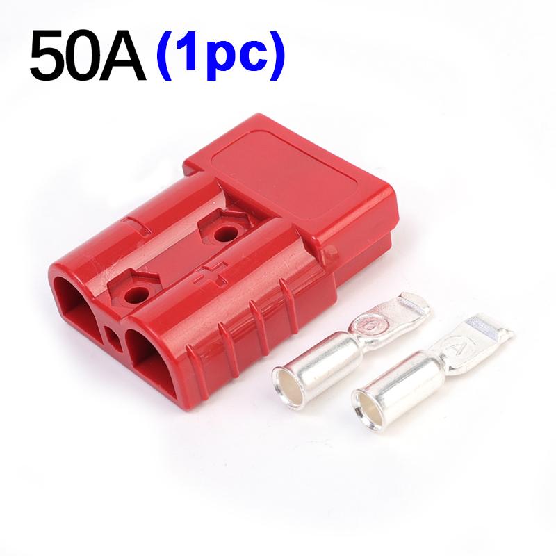 10/1pcs 50A/120A Anderson Style Plug Connectors DC Power Solar Caravan Motorcycle Socket Battery Charging Adapter Accessories