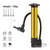 Xunting MTB Fahrradpumpe 80 PSI Fahrrad Manuelle Luftpumpe Ballon Reifenfüller Schrader Ventil Standpumpe Fahrradzubehör