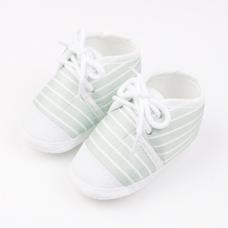 

Літні дитячі кросівки з м’якою підошвою з принтом у смужку, легкі перші ходунки для новонароджених 13