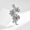 Senior Brooches Flower Leaf Brooch Pins for Women Suit Pendant  Fashion Brooches Jewelry