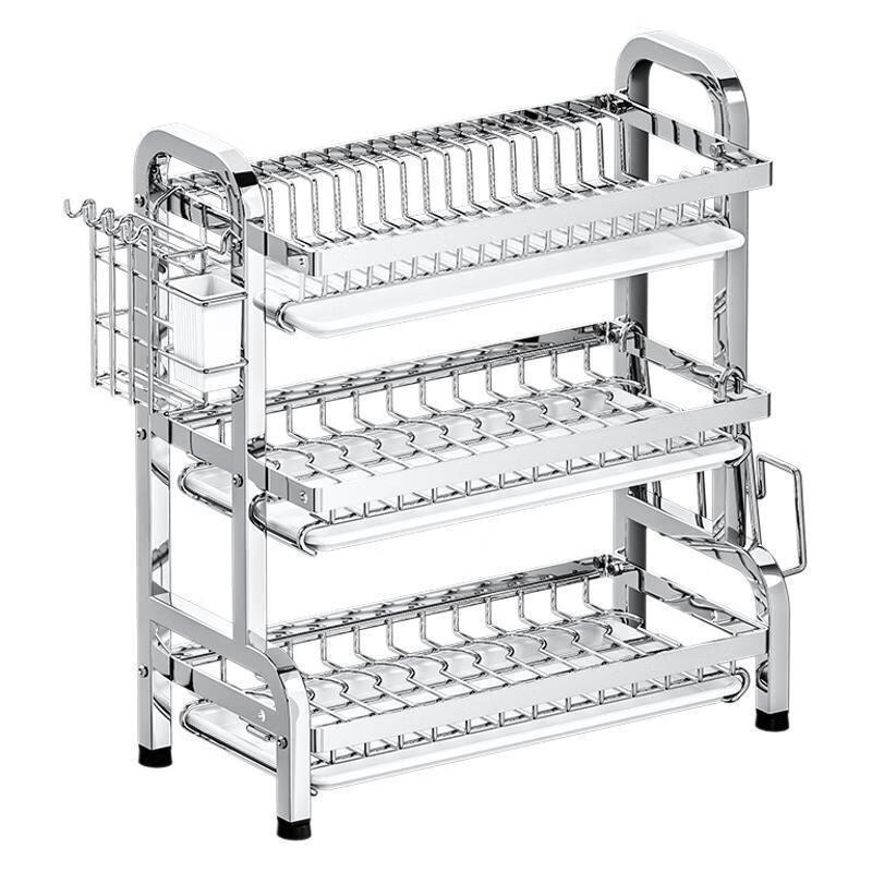 ZISIZ 3-Tier Kitchen Dish Drying Rack