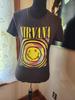 26 NIRVANA Shirt Unisex Size M Smiley Face Logo Front Officially Licensed Unisex T-Shirt