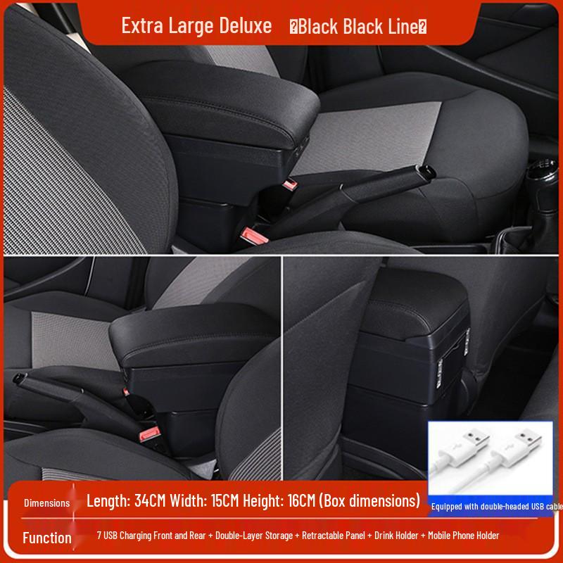 NISSAN Almera Armrest Storage Box - Malaysia Custom Accessory