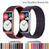 Nylonový poutkový řemínek Pro Huawei Watch FIT Pásek Chytré hodinky Příslušenství Řemínek na zápěstí correa Pásek náramek pulseira Huawei Watch fit Pásek