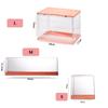 Clear Acrylic Blind Box Showcase Storage Display Stand Toys Dustproof Display Cabinet Toy Doll Anime Figure Organizer