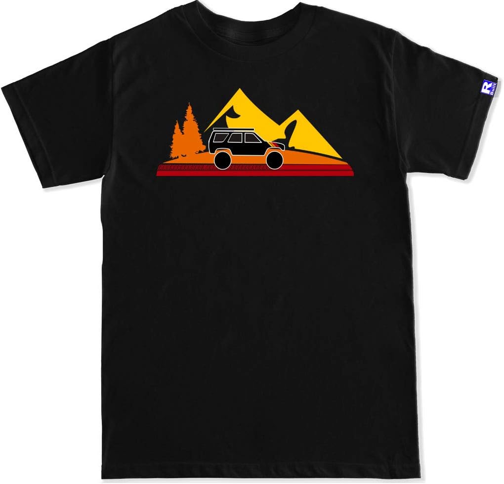 

R Built Men s Overland 4Runner T Shirt 5XL різнокольоровий