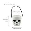10pc Halloween Candy Bucket Pumpkin Bucket Portable Basket Kids Favor Trick Or Treat Bucket Halloween Party Decoration Supplies