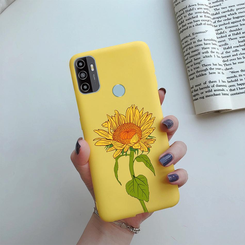 For OPPO A53S 2020 Case Cartoon Coque Heart Painted Silicone Phone Back Cover For oppo a53s A 53s A53 s oppoa53 2020 Shell Case