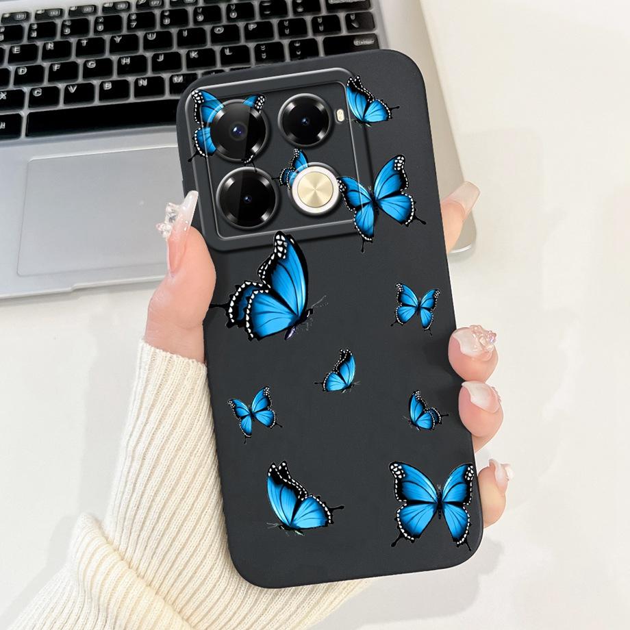For Infinix Note 40 Pro Plus Coques Cover Luxury Liquid Silicone Soft Phone Case For Infinix Note 40 Pro 4G 5G Capa Women Style