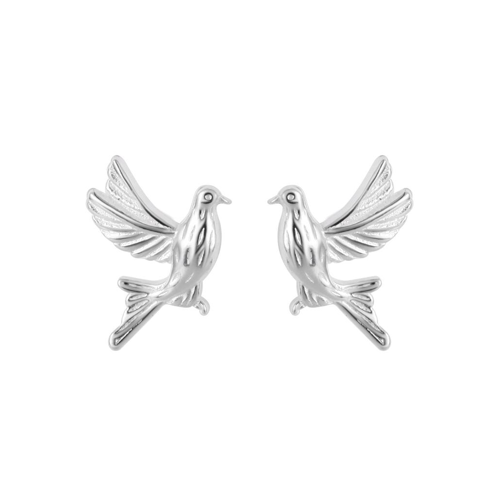 Ear Retro Literary Temperament Earbone Nails Flying Bird Niche Small Bird Ear Jewelry