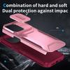 For iPhone 14 Pro Case TPU+PC Phone Cover with Sliding Lens Protection