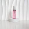 60ml Red Translucent Mousse Dispenser: Cosmetic Brush Foam Bottle for Face Wash and Travel Use