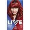 3x Schwarzkopf Live Intenzivní barva - 035 Skutečně červená