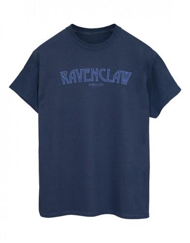 Harry Potter Womens/Ladies Ravenclaw Logo Cotton Boyfriend T-Shirt