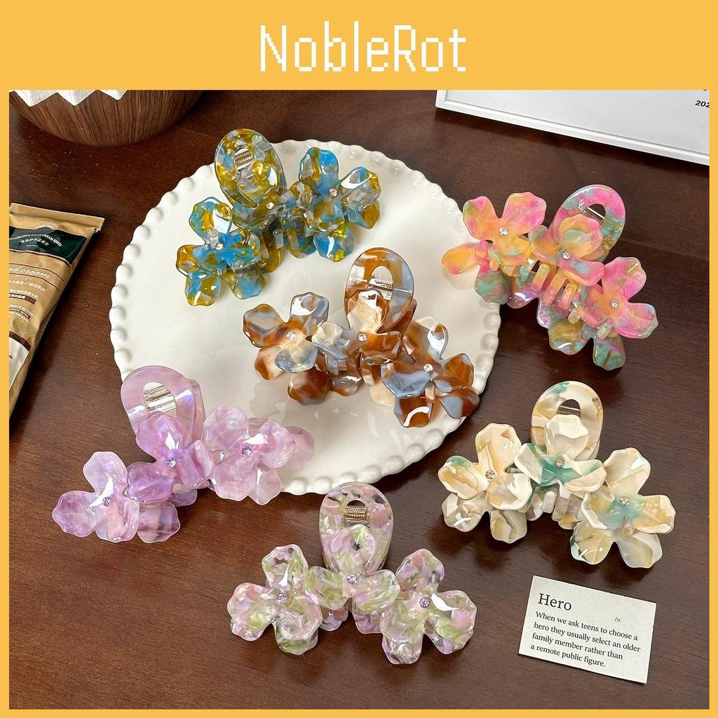 Gorgeous Acetate Dorrie Large Hair Claw Clip With Elegant Rhinestone Accents Women For